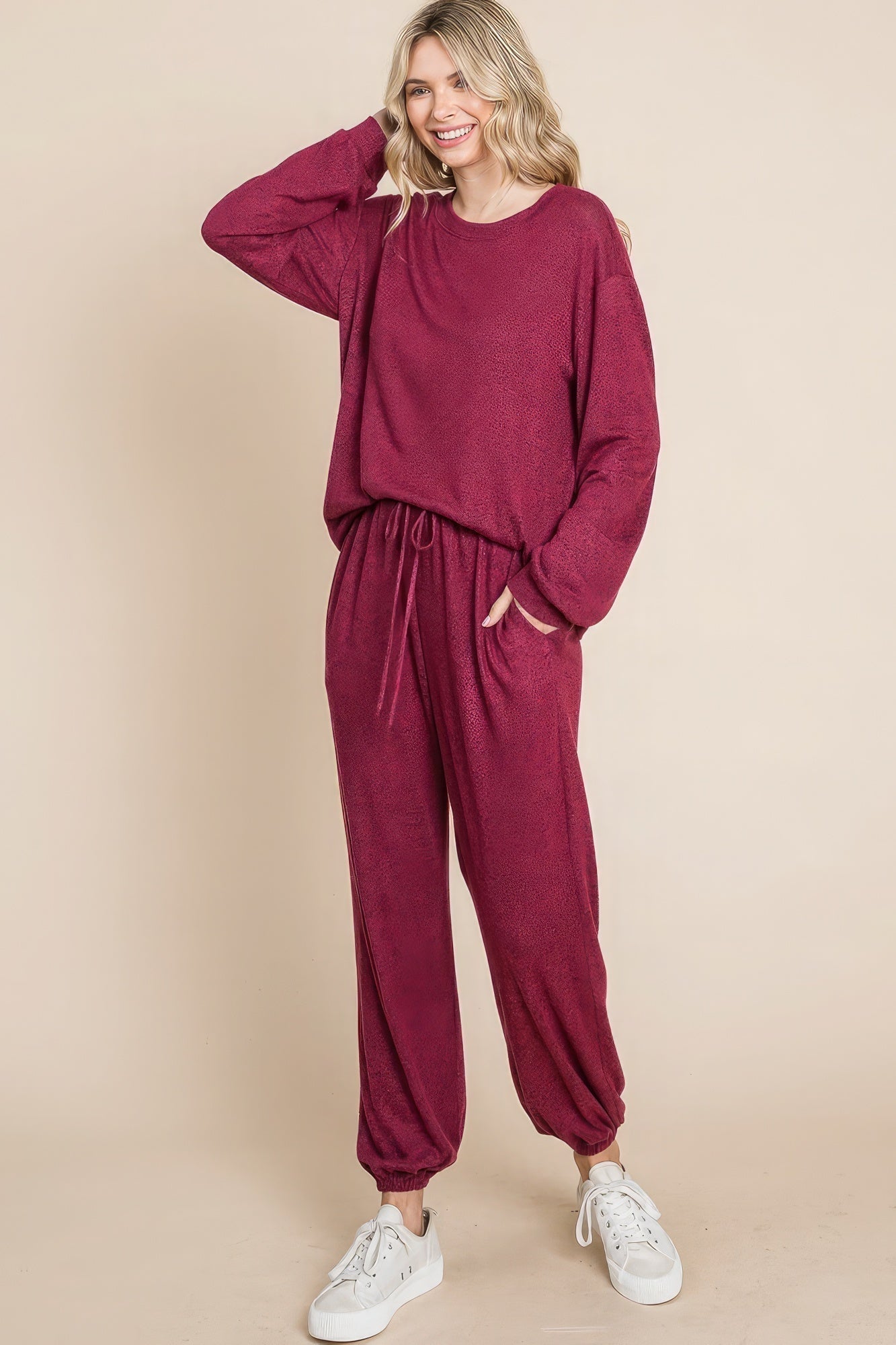 Luxury Two-Tone Loungewear Set - Cozy Home Apparel