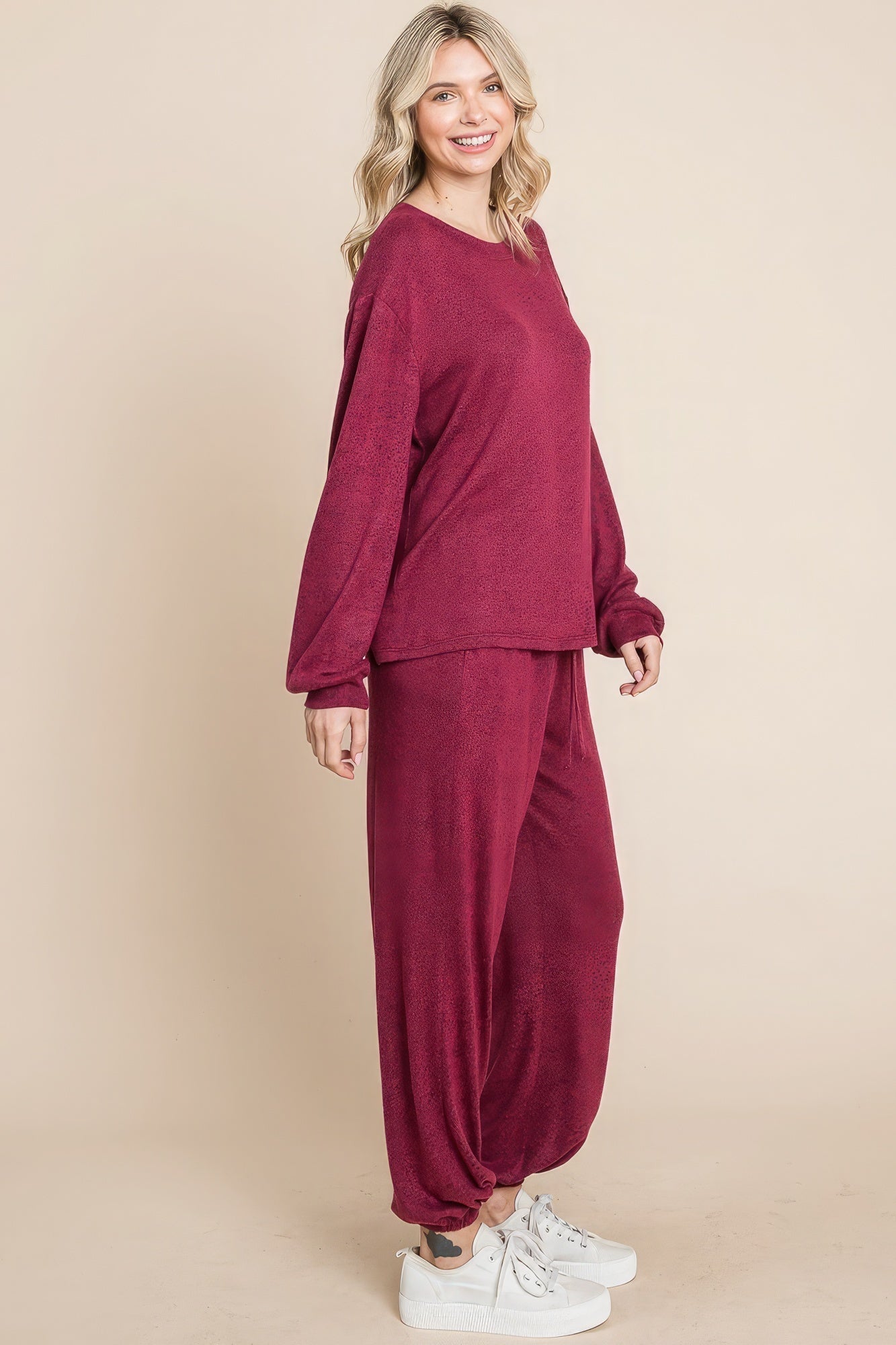 Luxury Two-Tone Loungewear Set - Cozy Home Apparel