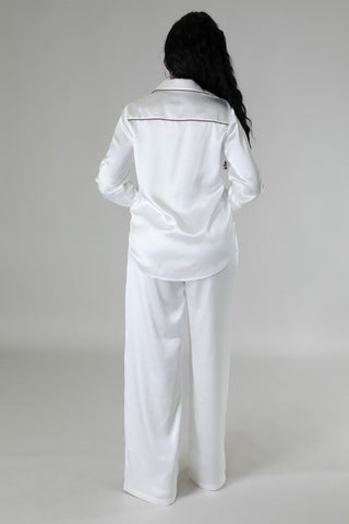 My Way Ivory Tunic Top Two Piece Set