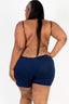 Plus Size Backless Cami Romper