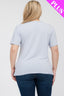 Plus Size Basic Short Sleeve T-shirt