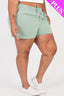 Plus Size French Terry Shorts