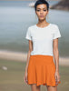 High-Waisted Skater Skirt | Stretchy Flared Circle Mini for Women
