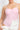 Rhinestone Trim Bustier Cami Bodysuit-Pink