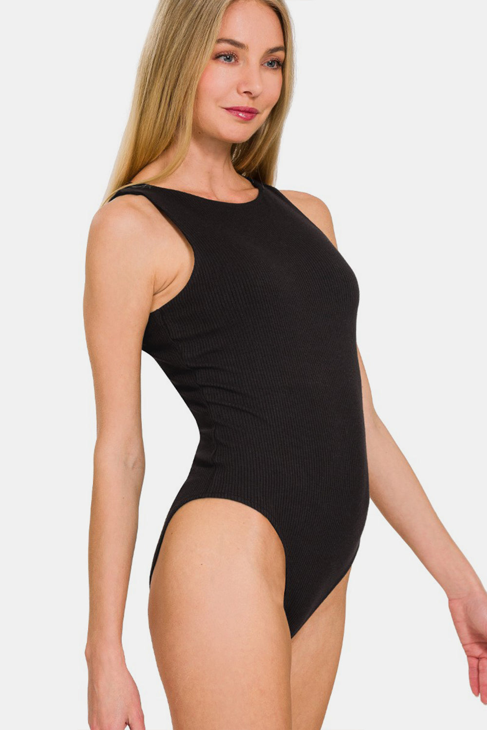 Ribbed Double Layered Bodysuit