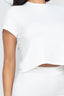 Short Sleeve Ribbed Top & Midi Skirt Set