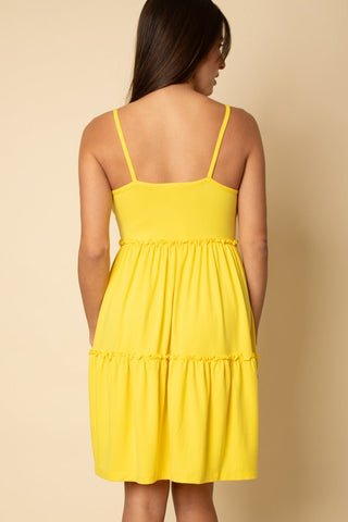 Tiered Cami Swing Dress | Empire Waist Midi | Summer Casual