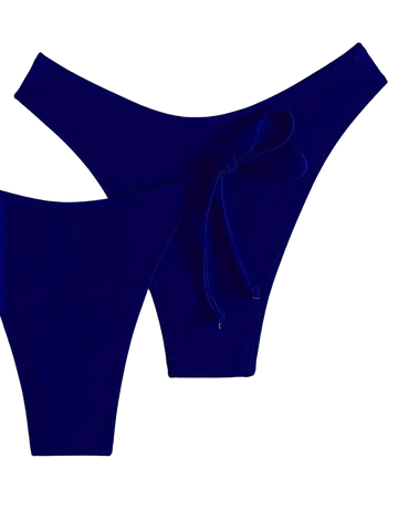 Triangle String Bikini Set | Side-Tie Brazilian Swimsuit | 3-Piece Beachwear