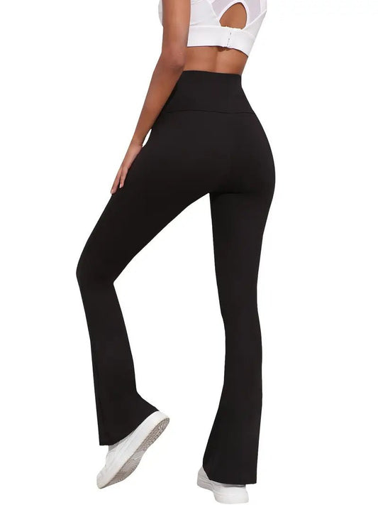 Ultra-Soft High-Waist Flare Leggings