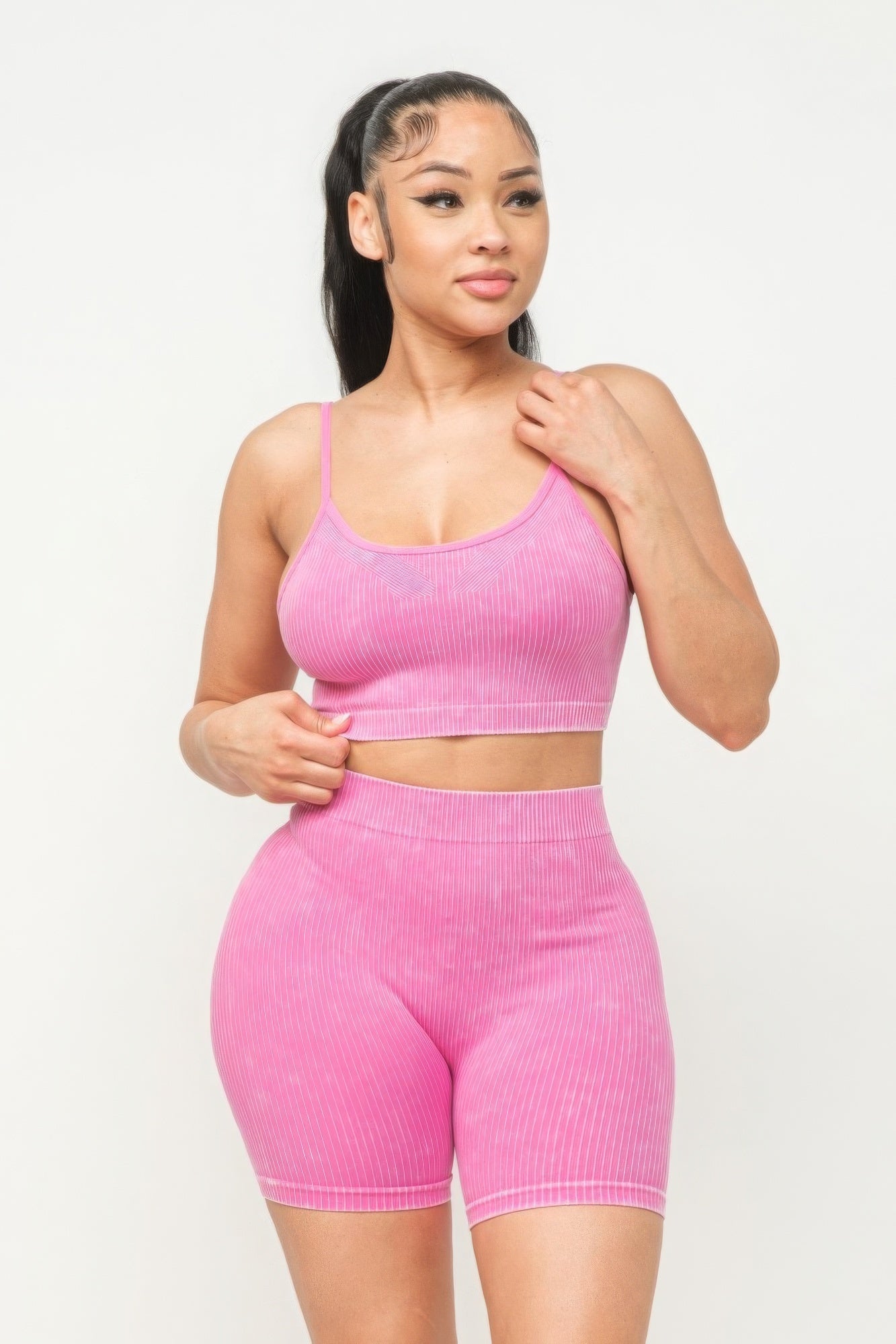 Women's Seamless Tank Top & Shorts Set - Erica Comfort Activewear