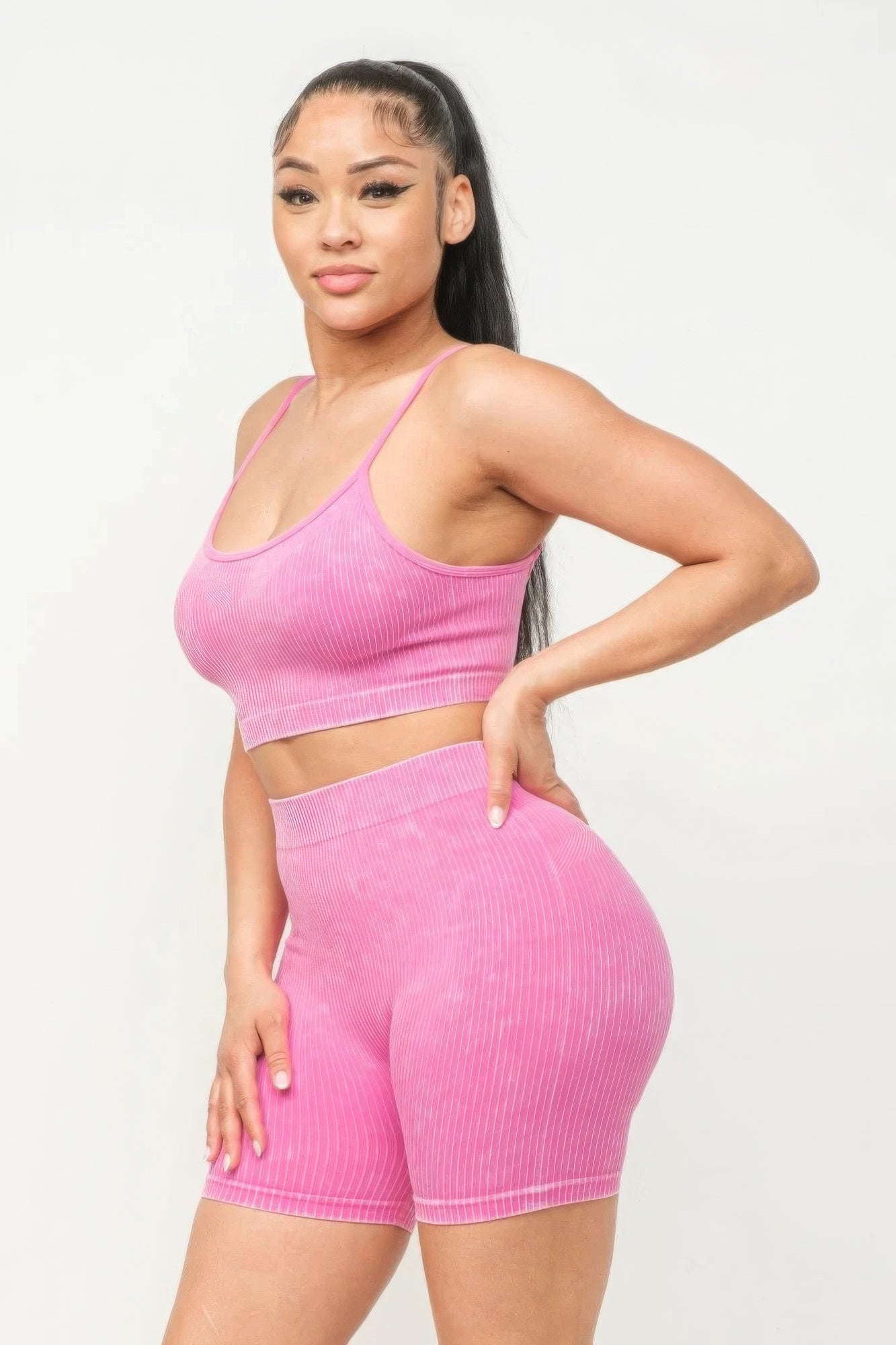 Women's Seamless Tank Top & Shorts Set - Erica Comfort Activewear