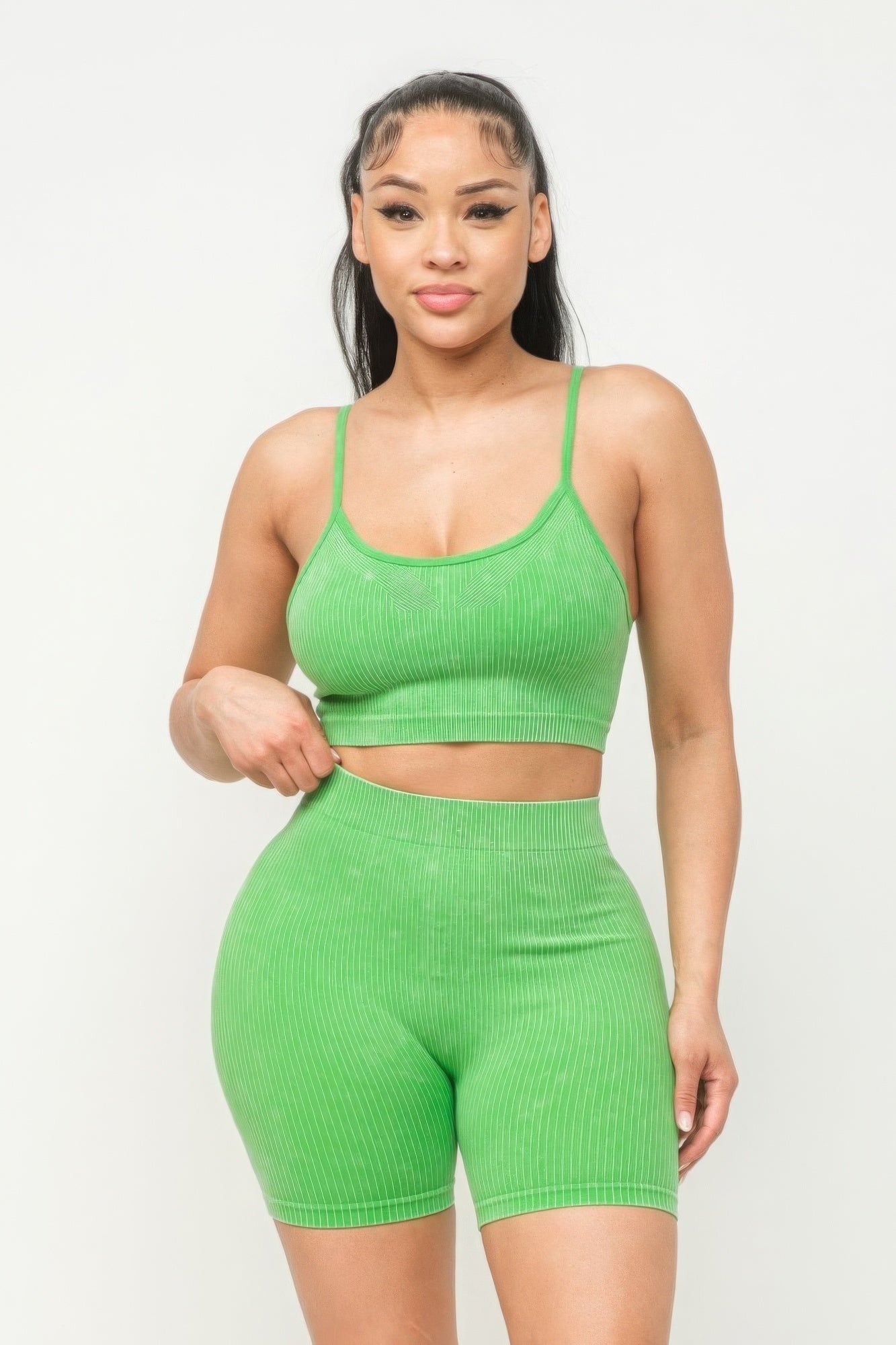 Women's Seamless Tank Top & Shorts Set - Erica Comfort Activewear