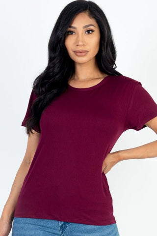 Women's Soft Jersey Short Sleeve T-Shirt | Stretch Tee