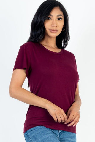 Women's Soft Jersey Short Sleeve T-Shirt | Stretch Tee