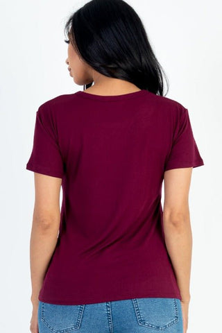 Women's Soft Jersey Short Sleeve T-Shirt | Stretch Tee