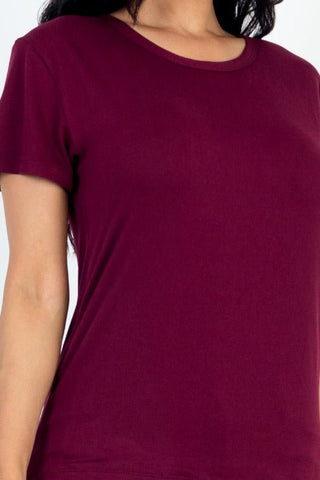 Women's Soft Jersey Short Sleeve T-Shirt | Stretch Tee