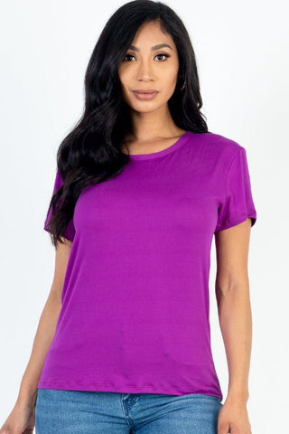 Women's Soft Jersey Short Sleeve T-Shirt | Stretch Tee