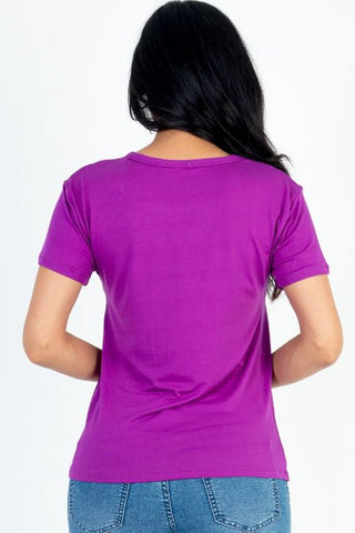 Women's Soft Jersey Short Sleeve T-Shirt | Stretch Tee