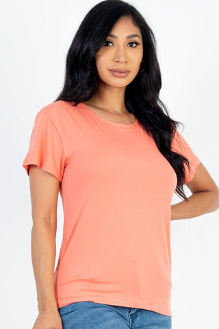 Women's Soft Jersey Short Sleeve T-Shirt | Stretch Tee