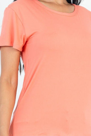 Women's Soft Jersey Short Sleeve T-Shirt | Stretch Tee