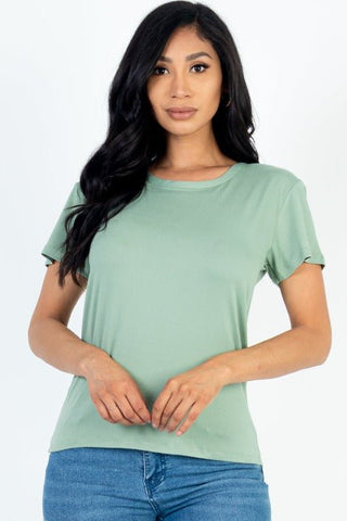 Women's Soft Jersey Short Sleeve T-Shirt | Stretch Tee