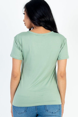Women's Soft Jersey Short Sleeve T-Shirt | Stretch Tee