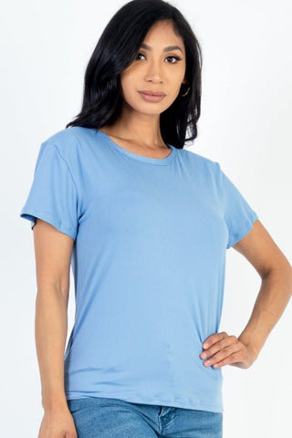 Women's Soft Jersey Short Sleeve T-Shirt | Stretch Tee