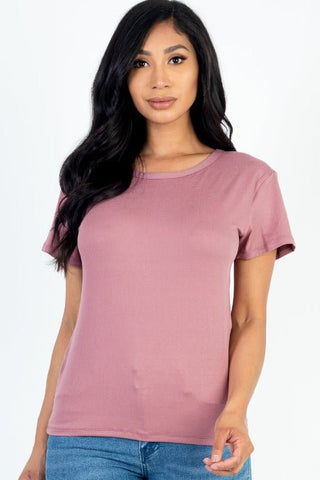 Women's Soft Jersey Short Sleeve T-Shirt | Stretch Tee
