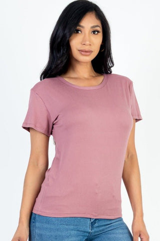 Women's Soft Jersey Short Sleeve T-Shirt | Stretch Tee