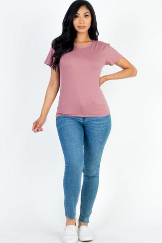 Women's Soft Jersey Short Sleeve T-Shirt | Stretch Tee