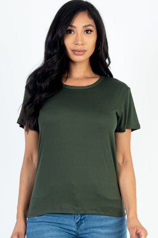 Women's Soft Jersey Short Sleeve T-Shirt | Stretch Tee