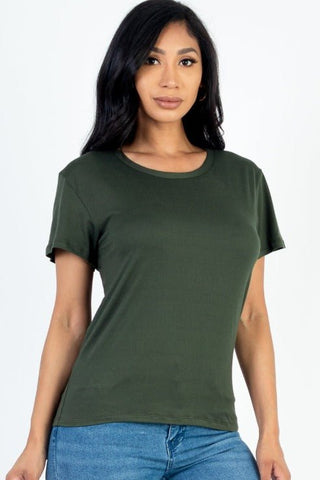 Women's Soft Jersey Short Sleeve T-Shirt | Stretch Tee