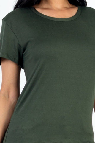 Women's Soft Jersey Short Sleeve T-Shirt | Stretch Tee