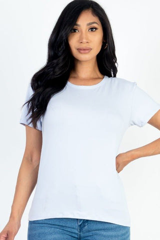 Women's Soft Jersey Short Sleeve T-Shirt | Stretch Tee