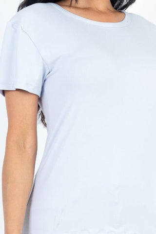 Women's Soft Jersey Short Sleeve T-Shirt | Stretch Tee