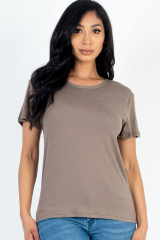 Women's Soft Jersey Short Sleeve T-Shirt | Stretch Tee