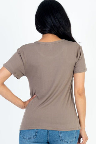 Women's Soft Jersey Short Sleeve T-Shirt | Stretch Tee