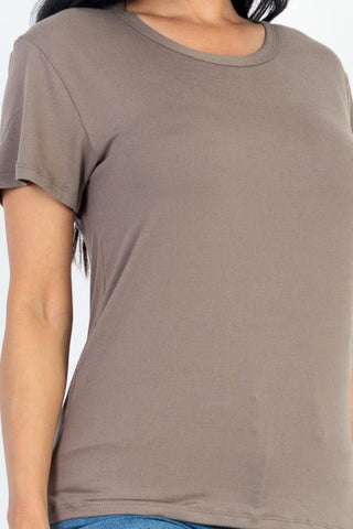 Women's Soft Jersey Short Sleeve T-Shirt | Stretch Tee