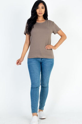 Women's Soft Jersey Short Sleeve T-Shirt | Stretch Tee