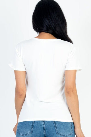 Women's Soft Jersey Short Sleeve T-Shirt | Stretch Tee