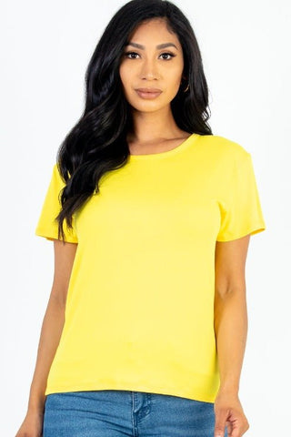 Women's Soft Jersey Short Sleeve T-Shirt | Stretch Tee