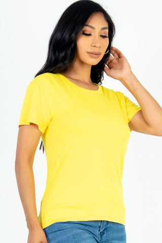 Women's Soft Jersey Short Sleeve T-Shirt | Stretch Tee