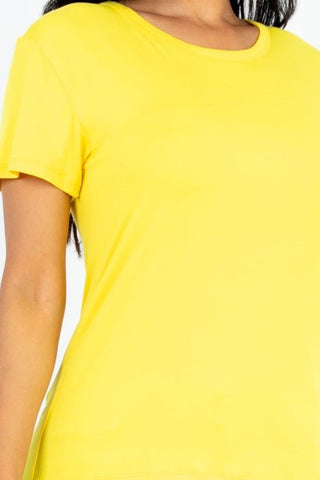 Women's Soft Jersey Short Sleeve T-Shirt | Stretch Tee