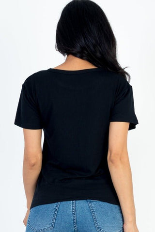 Women's Soft Jersey Short Sleeve T-Shirt | Stretch Tee